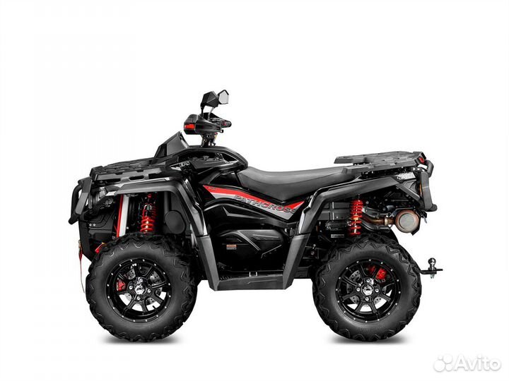 Квадроцикл Aodes Pathcross ATV650S EPS черный Витр