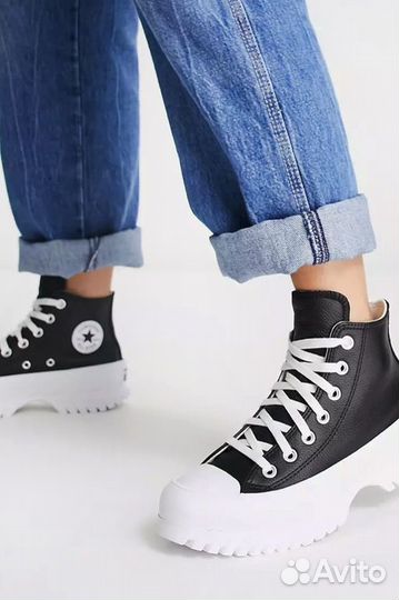 Кожаные кеды Converse оригинал