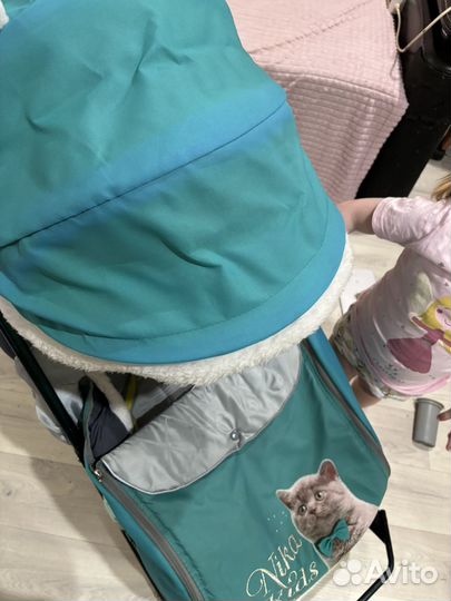 Санки коляска ника