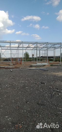 Строительство ангаров, навесов, складов