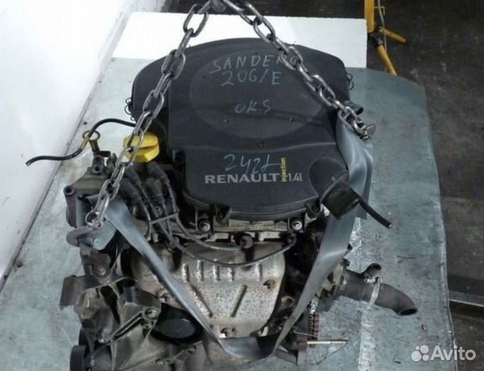Двигатель на renault logan 1.6