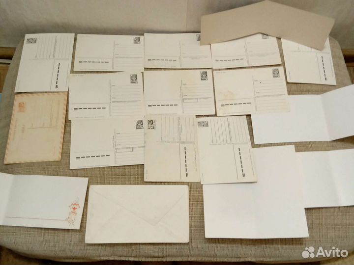Новогодние и др открытки СССР чистые и нет. Наборы