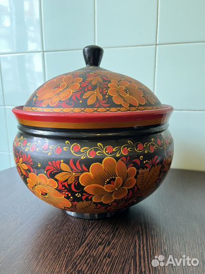 Супница хохлома новая