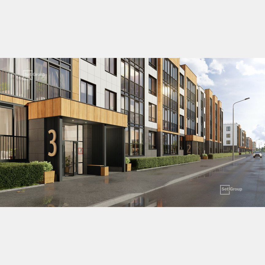 1-к. квартира, 35,1 м², 3/4 эт.