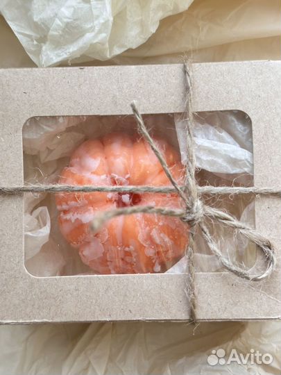 Свеча мандаринка