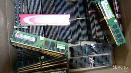Планки памяти DDR2, DDR3 для компьютера и ноутбука