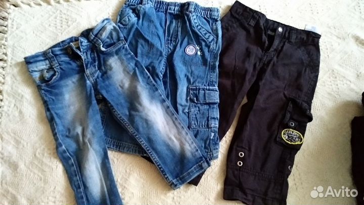 Пакет одежды на мальчика 80 86