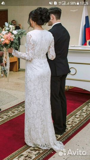 Кружевное платье