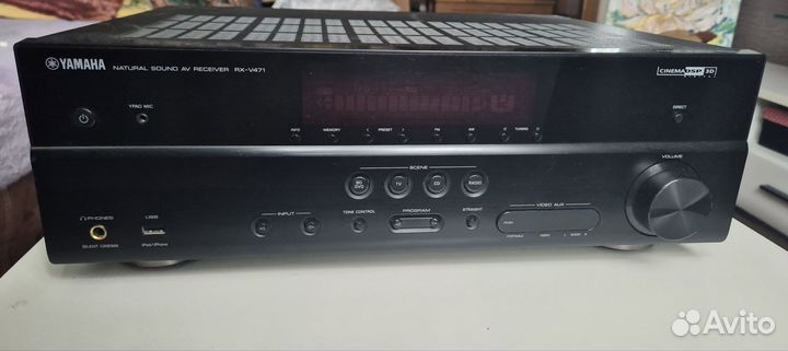 Ресивер yamaha rx v471