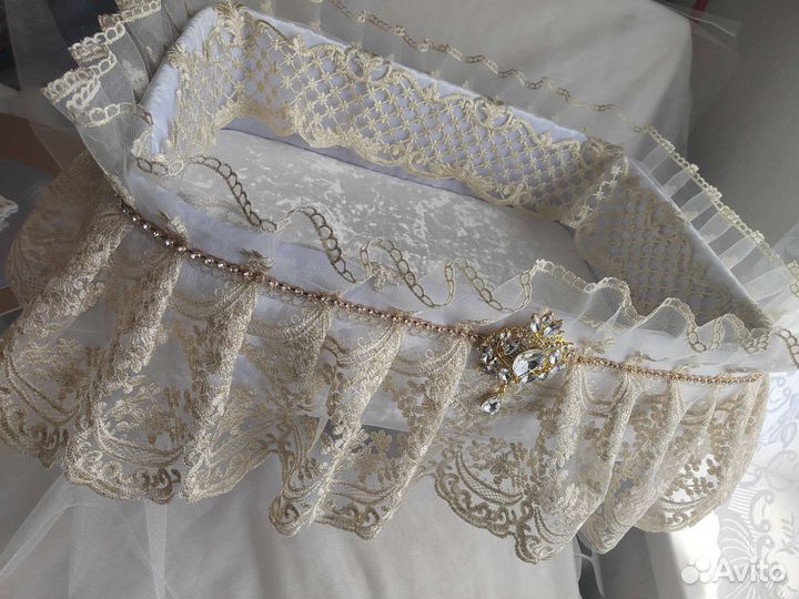 Корзина крестильная свадебная