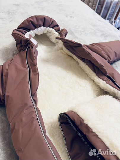Конверт зимний для девочки