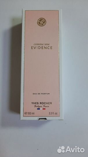 Парфюмир вода Evidence com une Yves rocher 100 ml