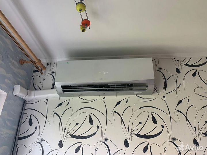 Сплит система с установкой