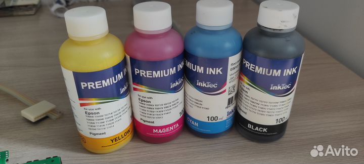 Чернила для принтера epson