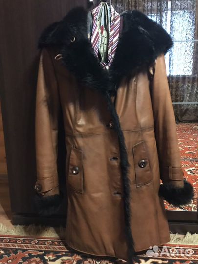 Куртка кожаная