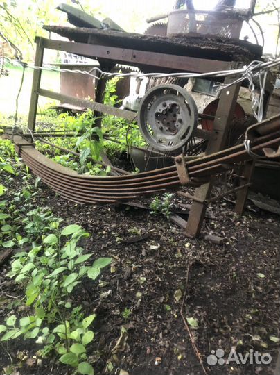 Задние ресоры газ 53