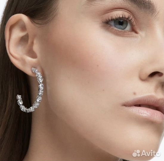 Серьги Swarovski Tennis