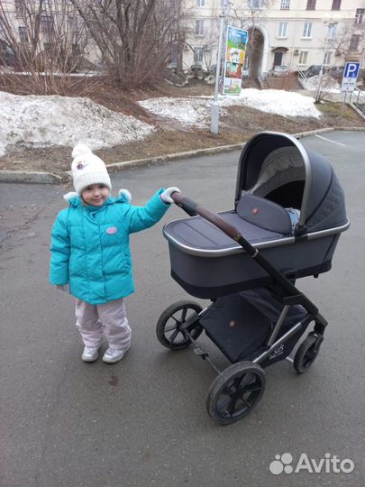 Коляска sweet baby 2 в 1 Ricci Steel Gray