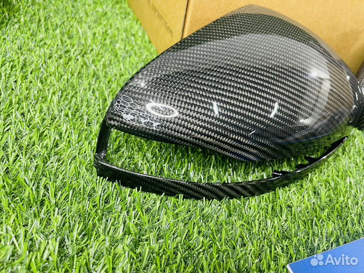 Накладки зеркал Mercedes W464 сухой карбон
