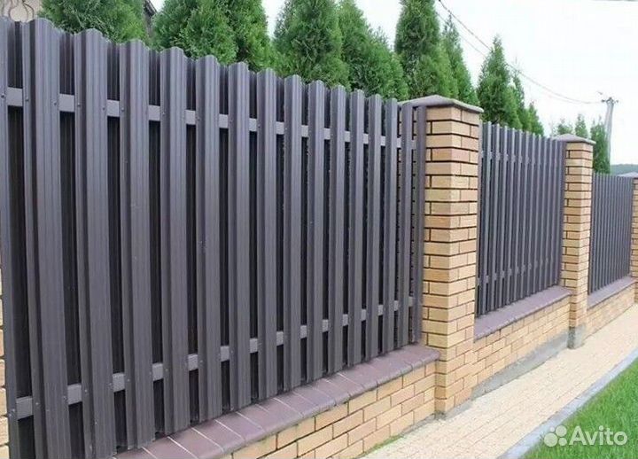 Металлический штакетник