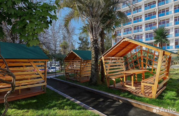 В Абхазию, Интер-Сухум 7 н отель 3* завтраки