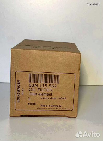 Масляный фильтр Volkswagen 03N115562