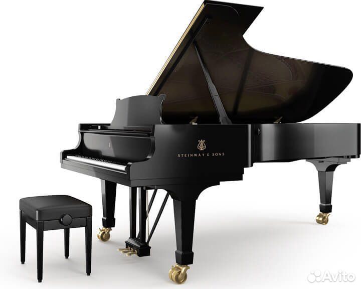 Steinway D-274 Black