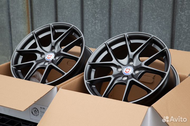 Диски HRE P101 R17 4x100 Matt Gunmetal