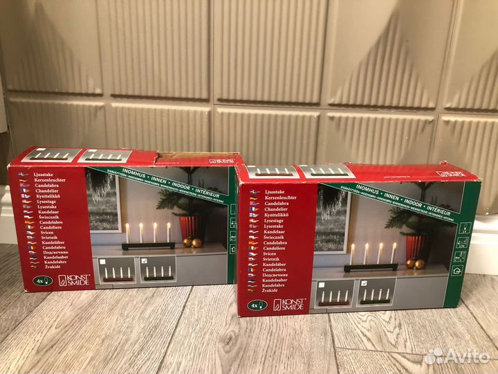 Подсвечник новогодний, горка