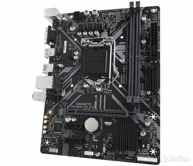 Материнская плата h310m s2h 2.0 1151v2