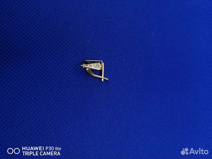 Золотые серьги детские