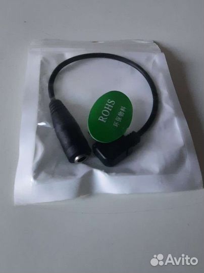 Переходник с microusb на 3,5 мм