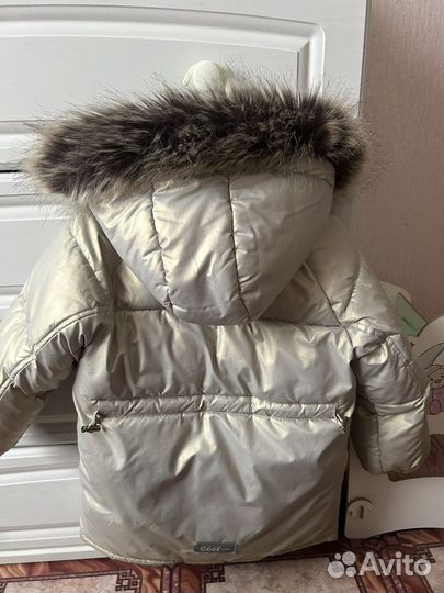 Куртка зимняя для девочки Futurino 110