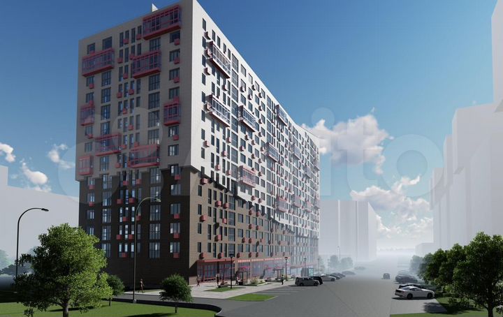 Квартира-студия, 35,7 м², 8/16 эт.