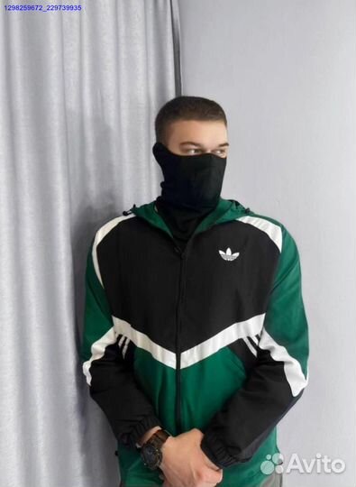 Ветровка Adidas ретро (Арт.52113)