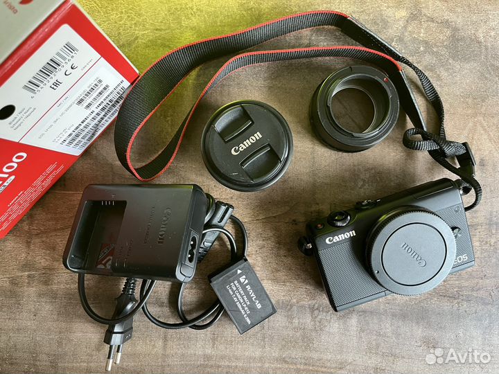 Фотоаппарат Canon eos m100