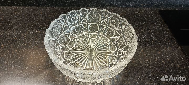 Хрустальная салатница