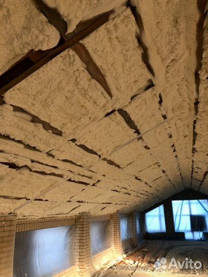 Утепление пенополиуретаном фасада