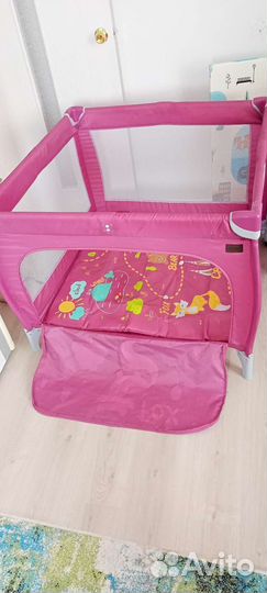 Манеж Carrello детский Grande purple