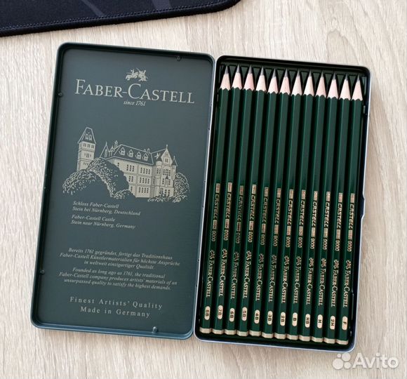Набор карандашей Faber-Castell 9000 Art Set 12шт
