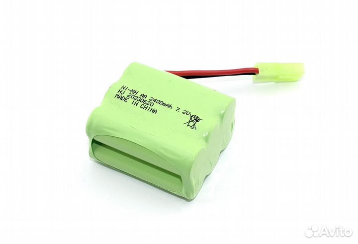 Аккумулятор Ni-Mh 7.2V 2400 mAh AA Row Tamiya
