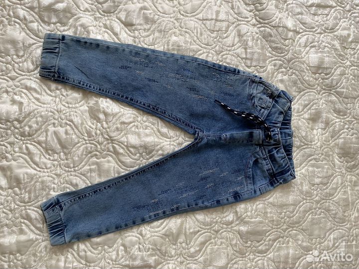 Джинсы для девочки 98