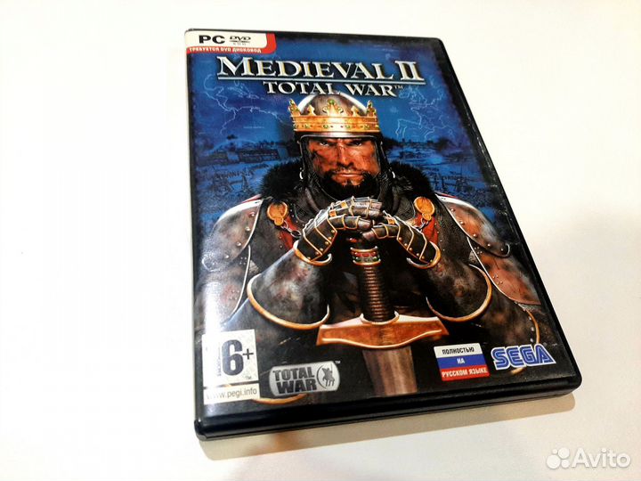 Medieval 2 total war pc dvd