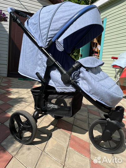 Прогулочная коляска Babyton Trio Denim