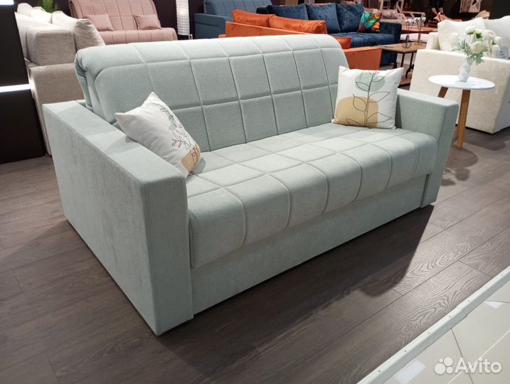 Диван кровать Омега 8 (Мята)