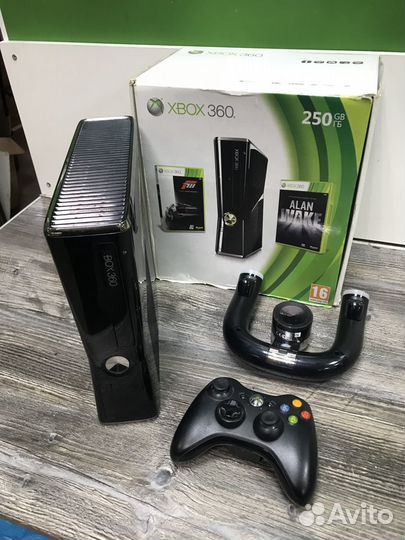 Игровая приставка xbox 360 slim 250GB