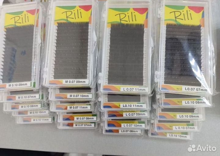 Ресницы для наращивания Rili \ и расходка