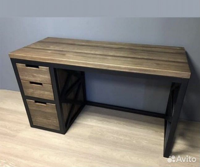 Стол компьютерный лофт