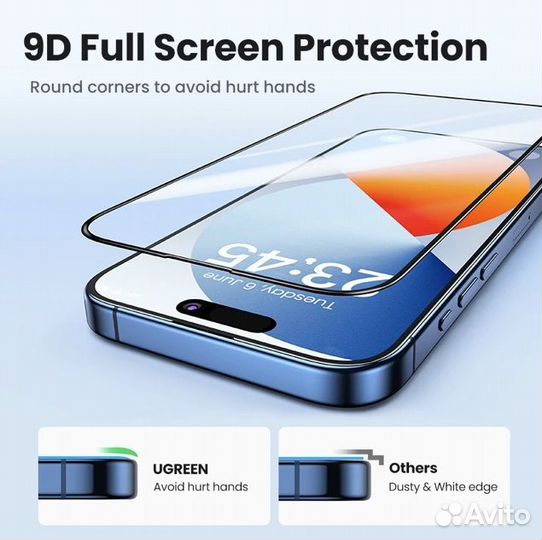 Защитные стекла Ugreen для iPhone 13