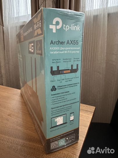 Роутер Wi-Fi 6 TP-Link Archer AX55 AX3000